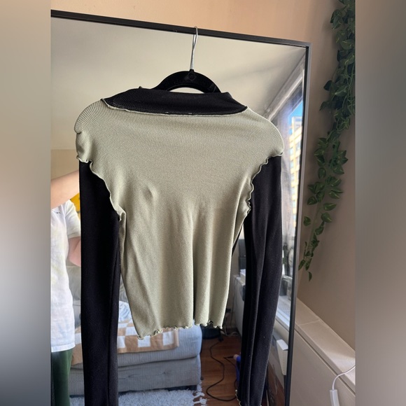 BP High neck crop long sleeve top - Picture 2 of 5